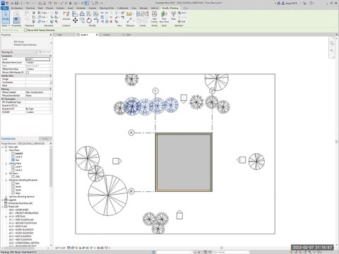 Creating Grids and Stacked Walls in REVIT