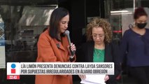 Lía Limón presenta denuncia contra Layda Sansores