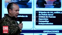 Almirante Rafael Ojeda criticó a jueces que liberan a las personas que marinos detienen