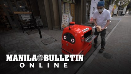 Japan rolls out delivery robots under revised traffic law