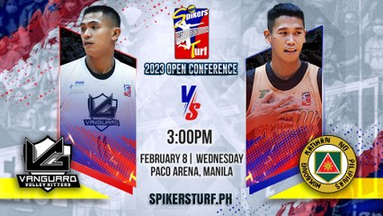 GAME 1 FEB 8, 2023 |  VANGUARD VOLLEYBALL TEAM vs PHILIPPINE ARMY TROOPERS |  OPEN CONFERENCE