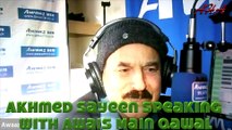 Akhmed Sayeen Speaking with Awais Mian Qawal at Radio Awaaz FM Southampton on 7th February 2023