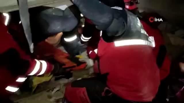 Hatay'dan güzel haber...Minik Eymen'in ardından annesi de enkazdan sağ olarak çıkartıldı