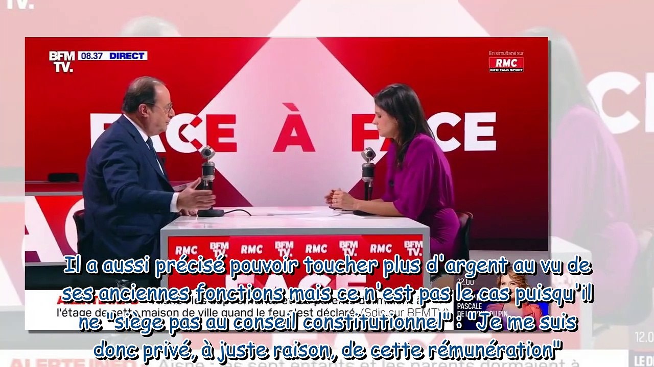 J Ai Des Revenus De Fran Ois Hollande D Voile Le Tr S Gros Montant De Ses Deux Retraites