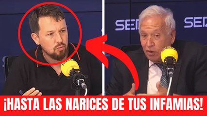 Margallo azota como nunca a Iglesias: “¡Hasta las narices de tus infamias!”