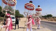 Delhi Band arrived at Surya Garh Palace, Jaisalmer for Siddharth & Kiara Advani's Wedding