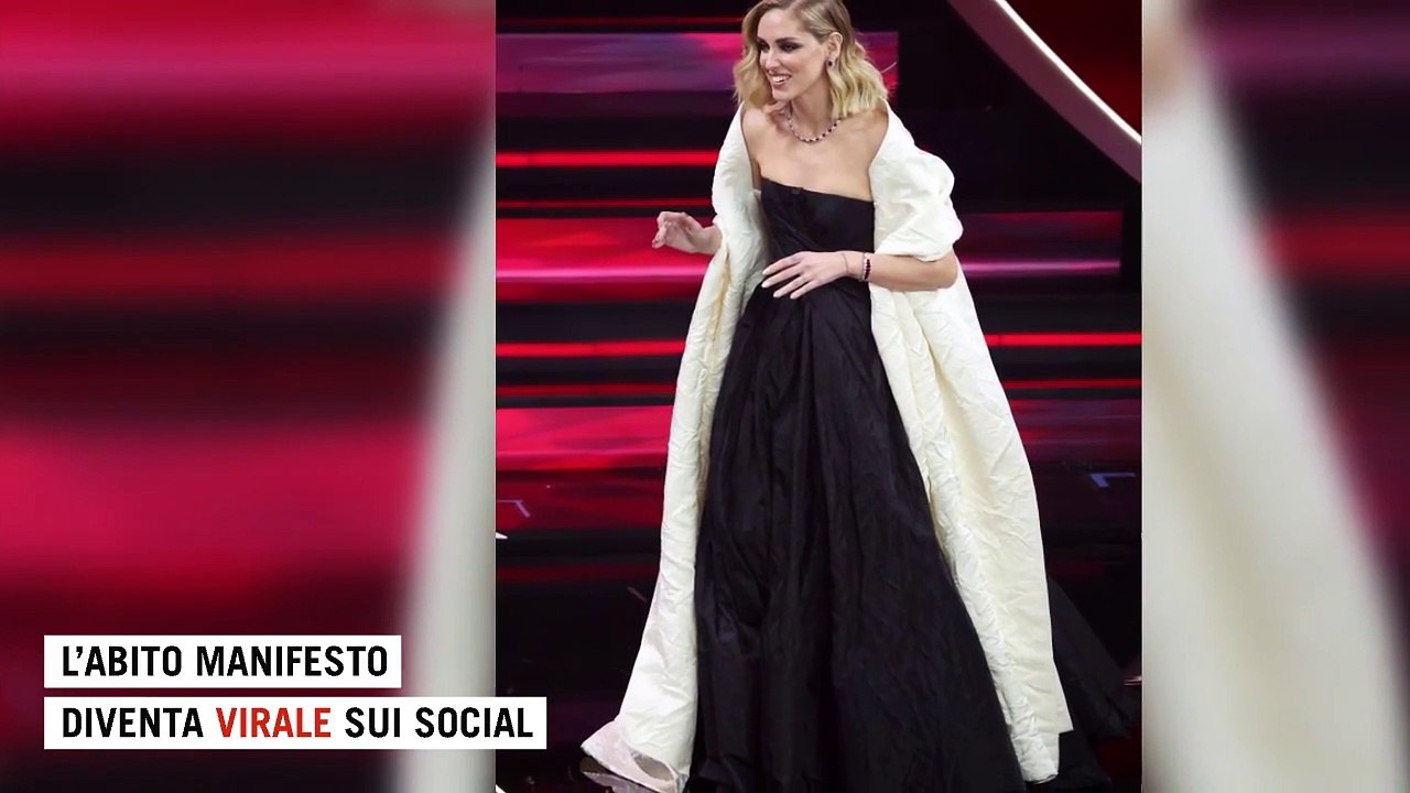 Sanremo 2023, la stola 