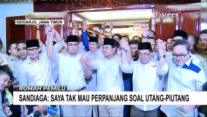 Soal Utang Rp50 Miliar Saat Pilkada 2017, Sandiaga Uno: Saya Fokus Menatap Masa Depan