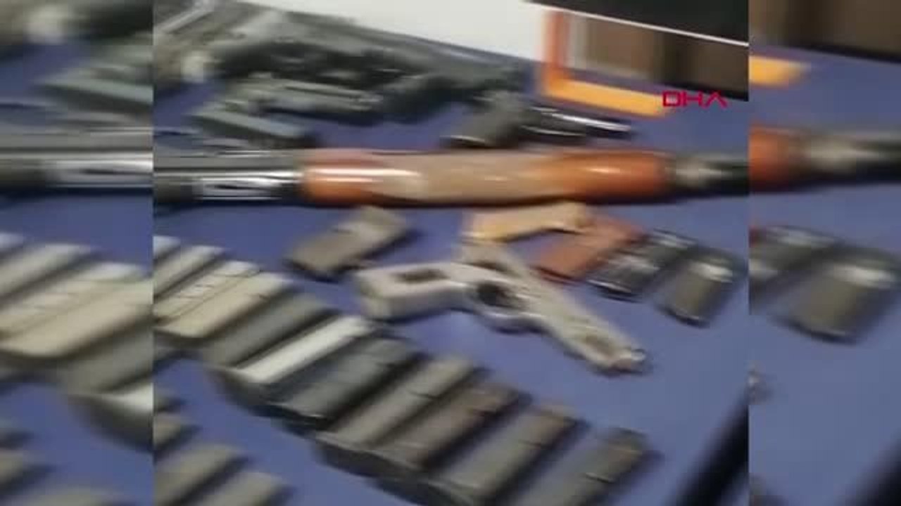 BURSA'DA SİLAH ATÖLYESİNE ÇEVRİLEN EVE YAPILAN BASKINDA ZIRH DELİCİ MERMİ ELE GEÇİRİLDİ