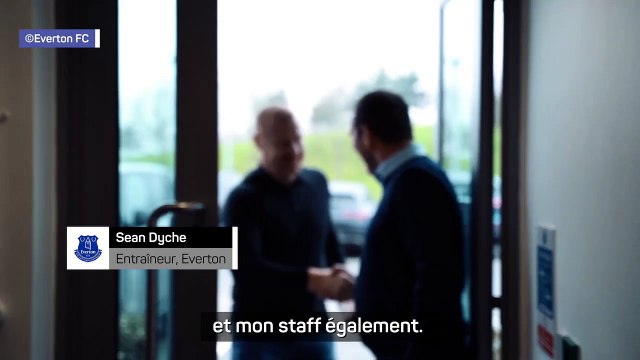 Les premiers mots du nouvel entraîneur, Sean Dyche