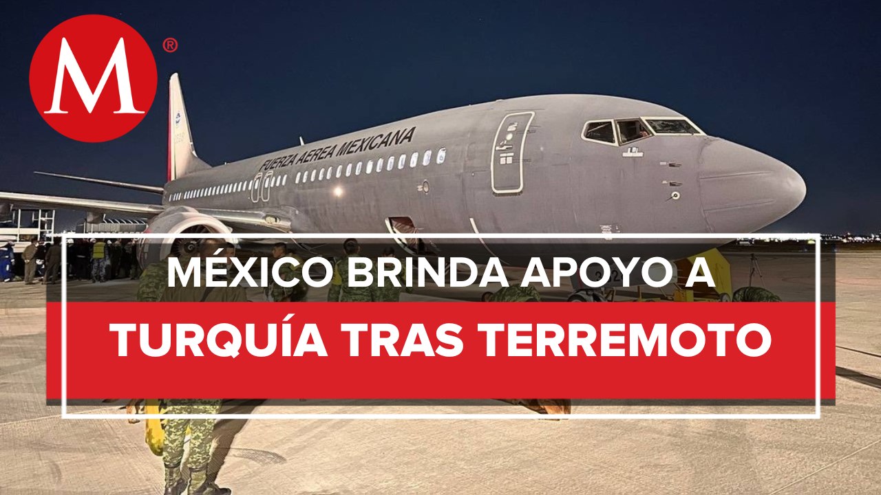 Delegación mexicana de rescatistas partió esta mañana a Turquía