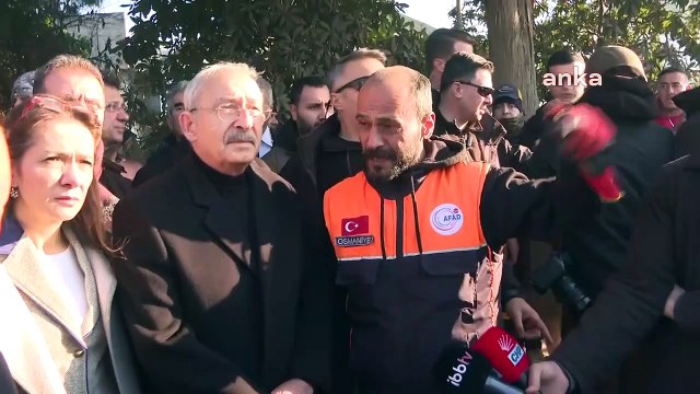 Kılıçdaroğlu, Osmaniyeli depremzedeleri ziyaret etti