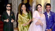 Ramesh Taurani के बेटी की Wedding Reception में पहुंचे Suniel Shetty,Raveena Tandon जैसे कई सितारे