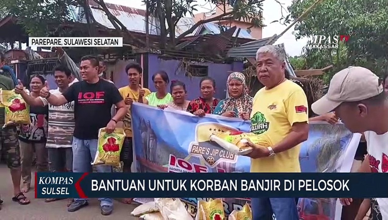Bantuan Untuk Korban Banjir Di Pelosok
