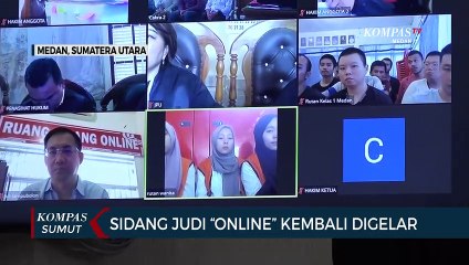 PN Medan Gelar Sidang Lanjutan Kasus Judi Online
