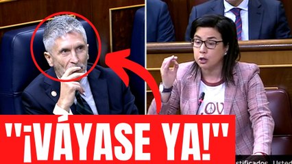 La zurra de Ana Vázquez a Marlaska que deja al ministro turulato: “¡Váyase ya!”