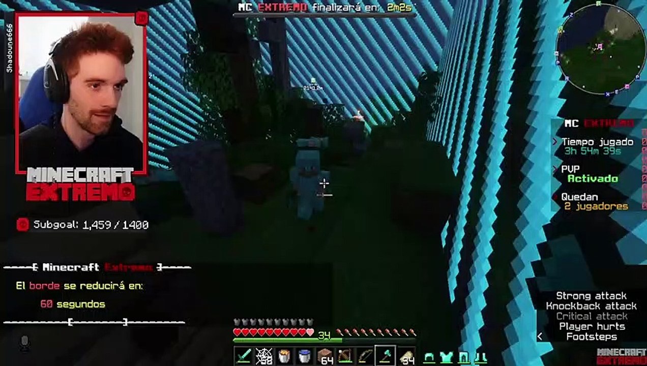 Shadoune gana Minecraft Extremo