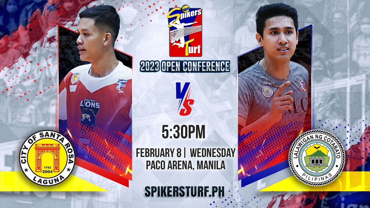 GAME 2 FEB 8, 2023 |  SANTA ROSA CITY LIONS vs AMC COTABATO SPIKERS |  OPEN CONFERENCE