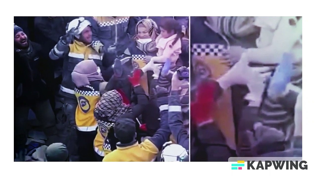 Miracle of Allah in Syria After Powerful Earthquakes Family Saved After 40 Hours Turkey Update