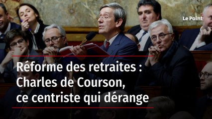Réforme des retraites : Charles de Courson, ce centriste qui dérange