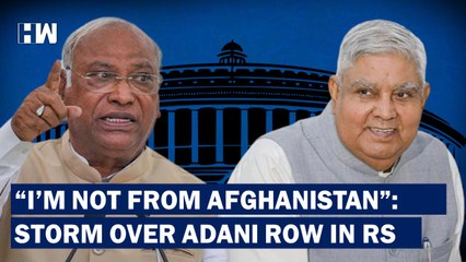 "Will You Even Tell Me How To Speak Now?": Mallikarjun Kharge Gets Angry At RS Chairman| Adani