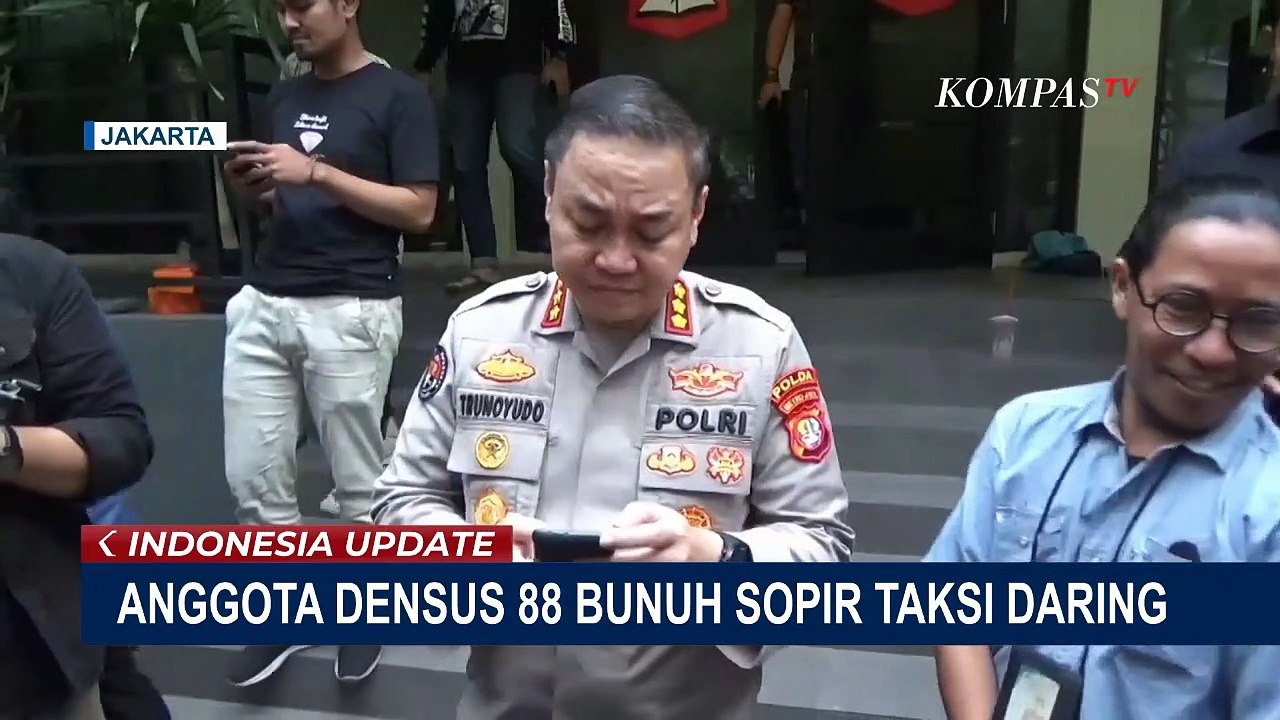 Anggota Densus 88 Bunuh Sopir Taksi Daring, Polda Metro Jaya: Pelaku Ditangkap di Bekasi