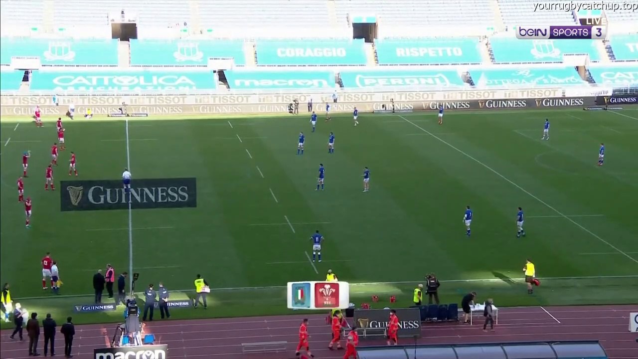 Italy vs Wales 2021 03 13 Second Half