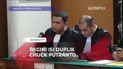 [FULL] Isi Duplik Anak Buah Sambo, Chuck Putranto: Minta Dibebaskan!