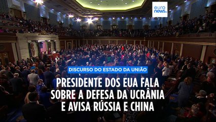 Joe Biden promete manter ajuda à Ucrânia e lança avisos a Rússia e China