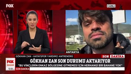 Gökhan Zan: Onlarca vinç, kepçe ve kamyon çalışmak için onay bekliyor