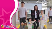 Bahagia Versi Keluarga Ruben Onsu, Sarwendah Ajak Anak-Anak Naik MRT