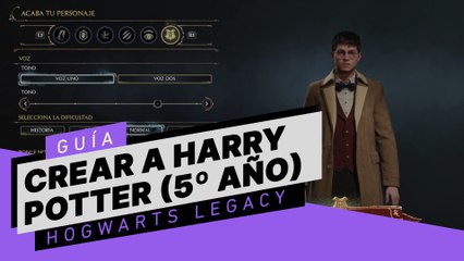 Cómo crear a Harry Potter (Quinto año) | Hogwarts Legacy