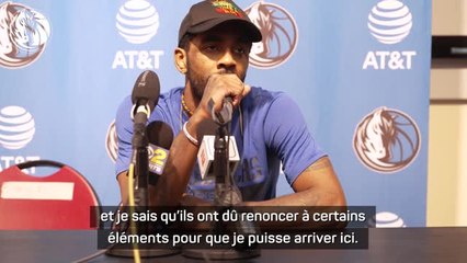 Mavericks - Irving : "Je suis excité et reconnaissant"