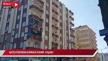 Gaziantep'te artçı deprem sonrası panik yaşandı