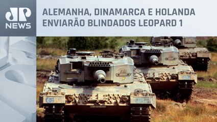 Descargar video: Europeus anunciam envio de mais de 100 tanques à Ucrânia