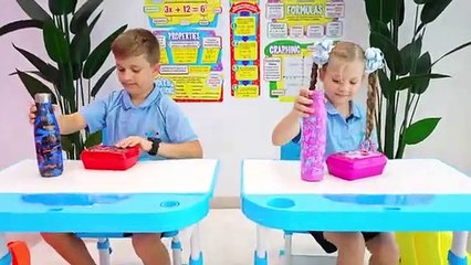 Diana and Roma show School rules _ New Back to School story(360P)