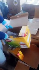 Fenerbahçe yardım tırı yağmalandı