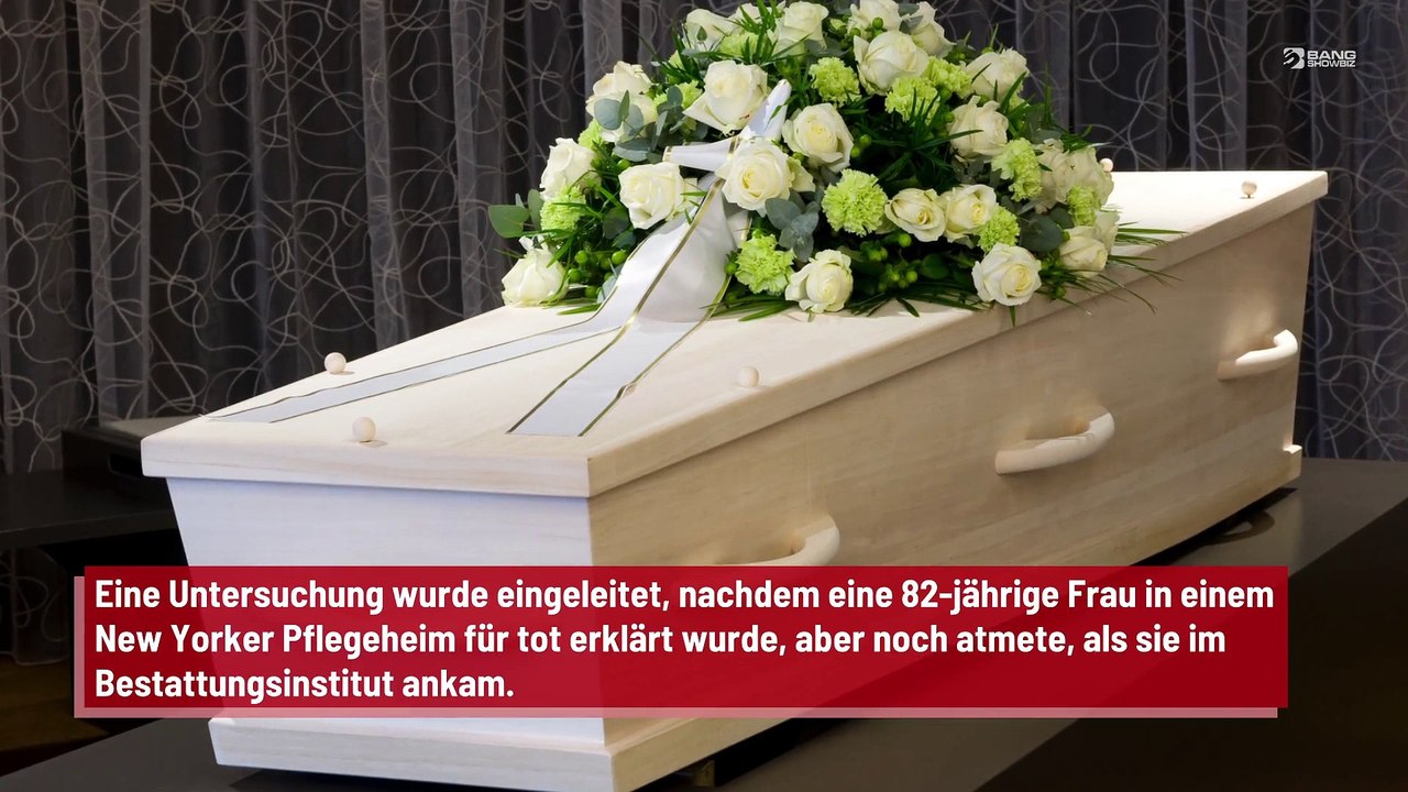 Für tot erklärte Frau atmet noch in der Leichenhalle