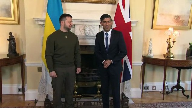Sunak tells his 'friend' Zelensky: We want to stand by you