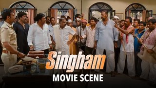 Prakash Raj Threatens Ajay Devgn | Singham2 | Movie Scene
