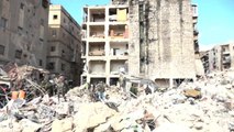 Depremin Vurduğu Suriye'de Halk ABD Yaptırımlarını Protesto Etti: 