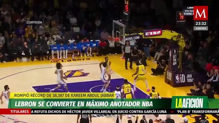 Download Video: LeBron James se convierte en el máximo anotador de la historia de la NBA