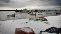 El fuerte temporal provoca inundaciones y numerosos daños en invernaderos de Sanlúcar de Barrameda
