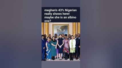 NOT NIGERIAN! that is a lie like everything that comes out of her mouth#shorts #meghanmarkle