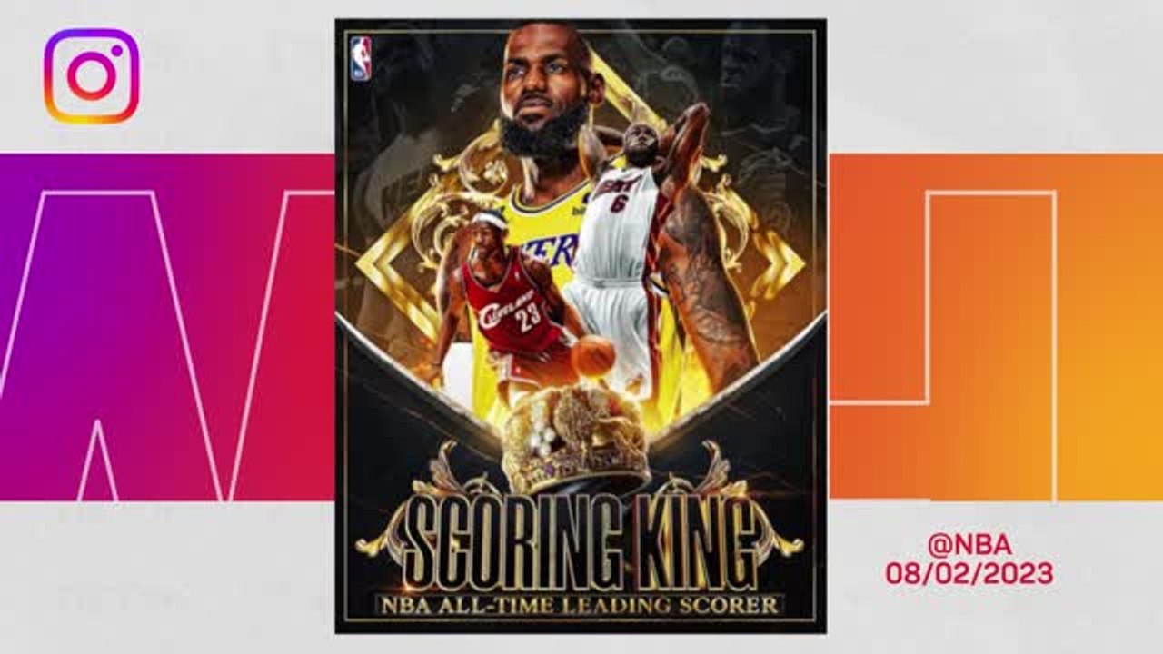 What They Said: LeBron James breaks NBA scoring...