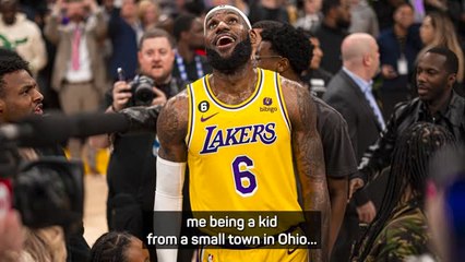 Reality yet to sink in for 'emotional' record-breaking LeBron