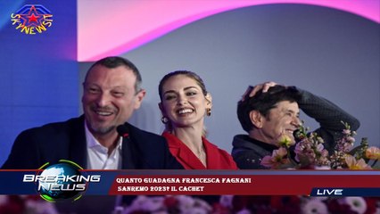 Quanto guadagna Francesca Fagnani  Sanremo 2023? Il cachet