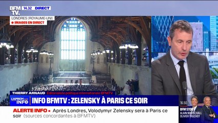 Volodymyr Zelensky sera à Paris ce mercredi soir selon des sources concordantes à BFMTV
