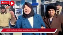 AKP'li eski vekil Ekrem İmamoğlu'na saldırdı