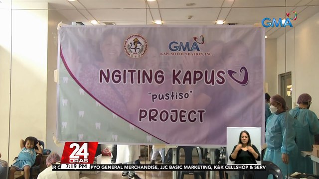 20 benepisyaryo, nabigyan ng libreng pustiso sa ilalim ng Ngiting Kapuso Project ng GMA Kapuso Foundation | 24 Oras